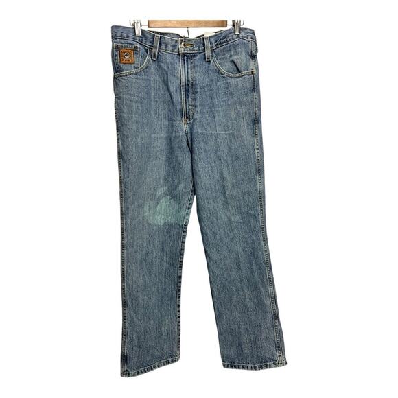 Cinch Up Bootcut Gold Label Cowboy Denim Jean Pants Mens 33x30